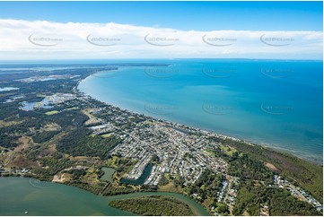 High Altitude Aerial Photo Beachmere QLD Aerial Photography