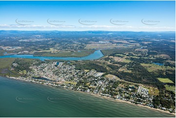 Aerial Photo Beachmere QLD Aerial Photography