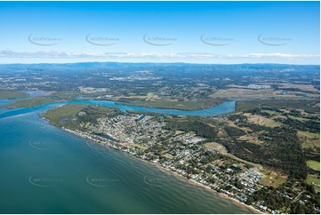 Aerial Photo Beachmere QLD Aerial Photography