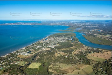 High Altitude Aerial Photo Beachmere QLD Aerial Photography