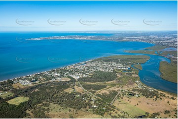 High Altitude Aerial Photo Beachmere QLD Aerial Photography