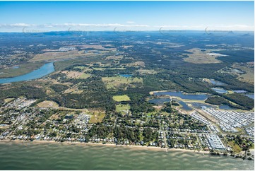 Aerial Photo Beachmere QLD Aerial Photography