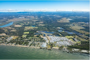 Aerial Photo Beachmere QLD Aerial Photography