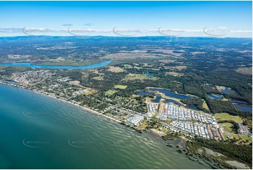 Aerial Photo Beachmere QLD Aerial Photography