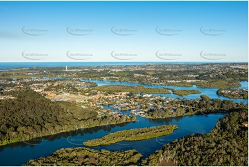 Aerial Photo Tweed Heads West NSW Aerial Photography