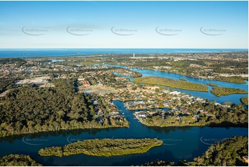 Aerial Photo Tweed Heads West NSW Aerial Photography