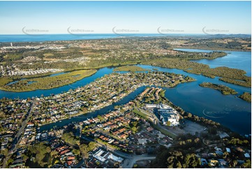 Aerial Photo Tweed Heads West NSW Aerial Photography