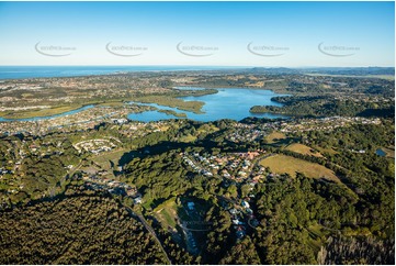 Aerial Photo Tweed Heads West NSW Aerial Photography