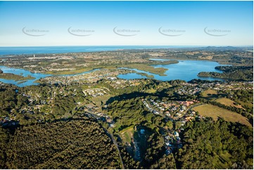 Aerial Photo Tweed Heads West NSW Aerial Photography