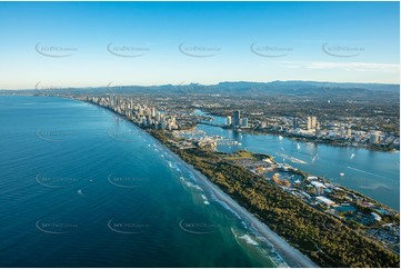 Aerial Photo Main Beach QLD Aerial Photography