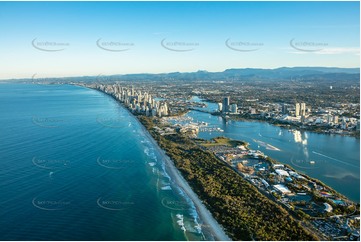 Aerial Photo Main Beach QLD Aerial Photography