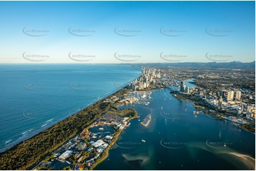 Aerial Photo Main Beach QLD Aerial Photography
