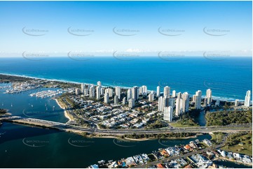 Aerial Photo Main Beach QLD Aerial Photography
