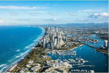 Aerial Photo Main Beach QLD Aerial Photography