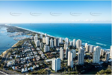 Aerial Photo Main Beach QLD Aerial Photography