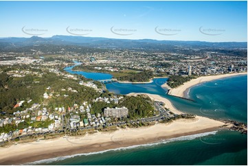 Aerial Photo Currumbin QLD Aerial Photography
