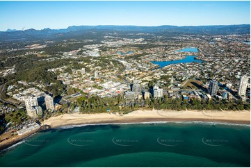 Aerial Photo Burleigh Heads QLD Aerial Photography