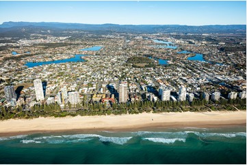 Aerial Photo Burleigh Heads QLD Aerial Photography