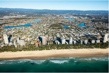 Aerial Photo Burleigh Heads QLD Aerial Photography