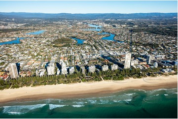 Aerial Photo Burleigh Heads QLD Aerial Photography