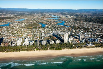 Aerial Photo Burleigh Heads QLD Aerial Photography