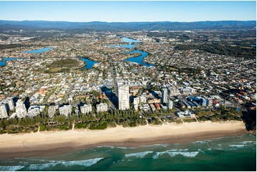 Aerial Photo Miami QLD Aerial Photography