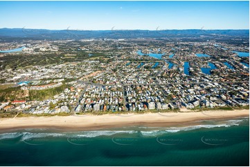 Aerial Photo Mermaid Beach QLD Aerial Photography