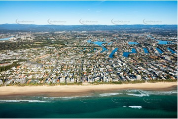 Aerial Photo Mermaid Beach QLD Aerial Photography