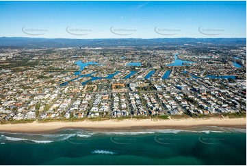 Aerial Photo Mermaid Beach QLD Aerial Photography
