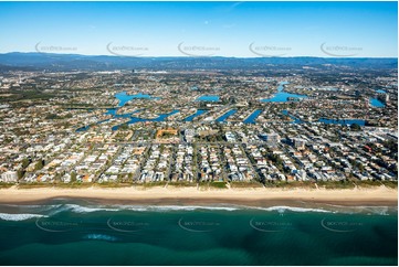 Aerial Photo Mermaid Beach QLD Aerial Photography