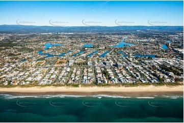 Aerial Photo Mermaid Beach QLD Aerial Photography