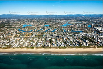 Aerial Photo Mermaid Beach QLD Aerial Photography
