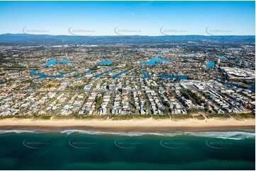Aerial Photo Mermaid Beach QLD Aerial Photography