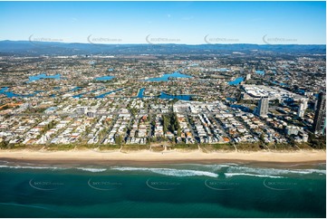 Aerial Photo Mermaid Beach QLD Aerial Photography