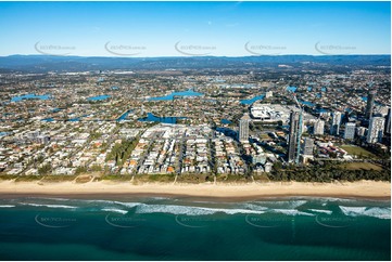 Aerial Photo Mermaid Beach QLD Aerial Photography