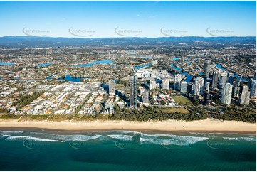 Aerial Photo Mermaid Beach QLD Aerial Photography