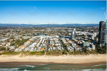 Aerial Photo Mermaid Beach QLD Aerial Photography