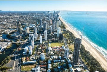 Aerial Photo Broadbeach QLD Aerial Photography