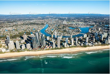 Aerial Photo Surfers Paradise QLD Aerial Photography