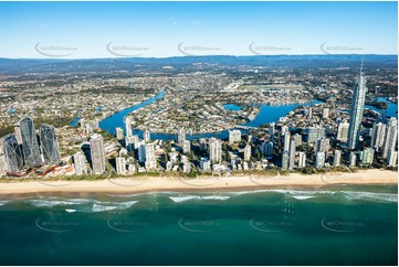 Aerial Photo Surfers Paradise QLD Aerial Photography