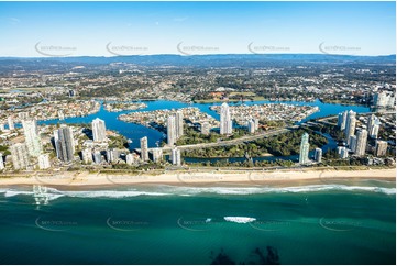Aerial Photo Surfers Paradise QLD Aerial Photography