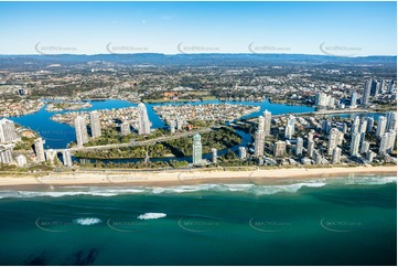 Aerial Photo Main Beach QLD Aerial Photography