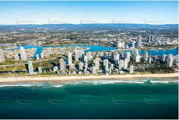 Aerial Photo Main Beach QLD Aerial Photography