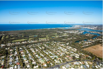 Aerial Photo Pacific Paradise QLD Aerial Photography