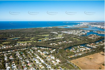 Aerial Photo Twin Waters QLD Aerial Photography