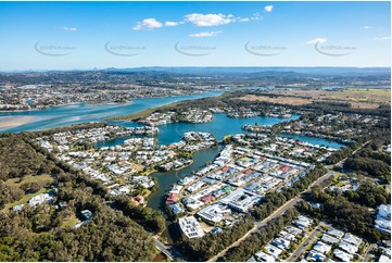 Aerial Photo Twin Waters QLD Aerial Photography