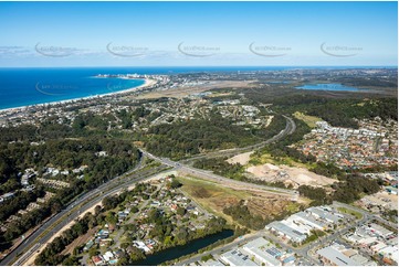 Aerial Photo Currumbin Waters QLD Aerial Photography