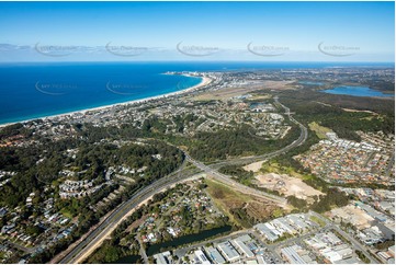 Aerial Photo Currumbin Waters QLD Aerial Photography