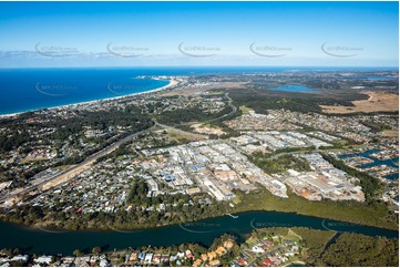 Aerial Photo Currumbin Waters QLD Aerial Photography