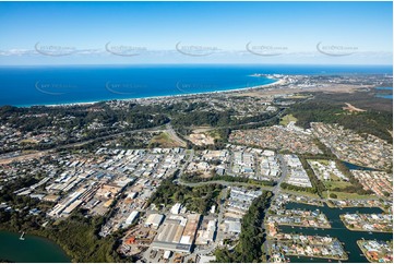 Aerial Photo Currumbin Waters QLD Aerial Photography